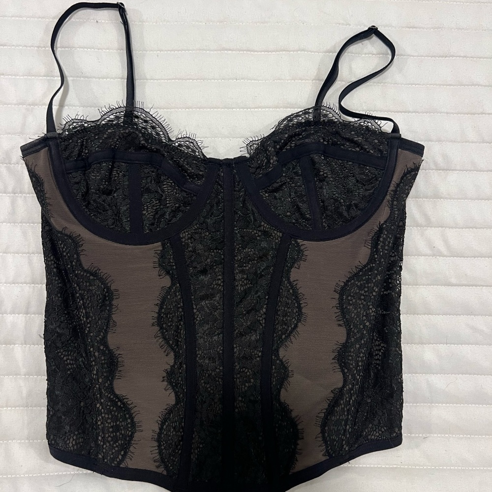 Urban outfitters corset top. Barley worn.